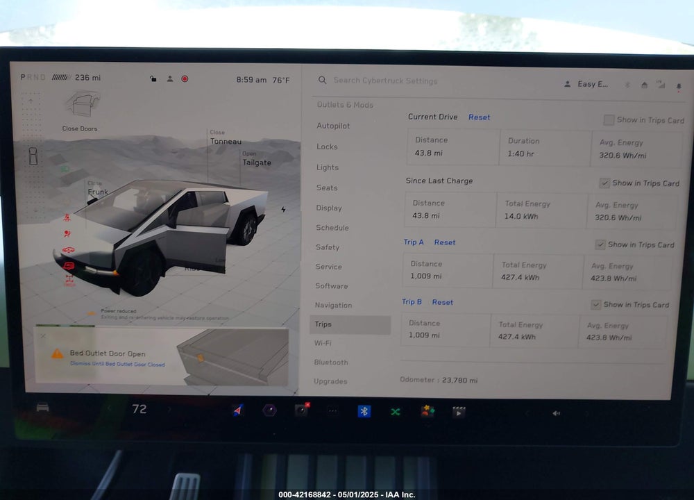 2024 TESLA CYBERTRUCK ALL-WHEEL DRIVE VIN: 7G2CEHED0RA018998