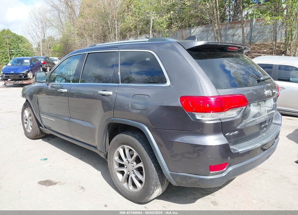 2015 JEEP GRAND CHEROKEE LIMITED VIN: 1C4RJFBG1FC605010