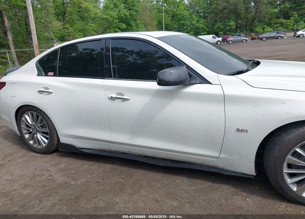 2018 INFINITI Q50 3.0T LUXE VIN: JN1EV7AR1JM430534