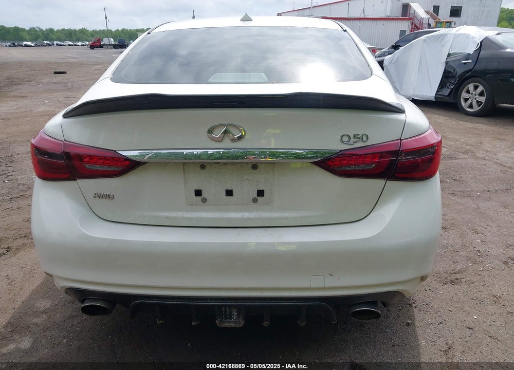 2018 INFINITI Q50 3.0T LUXE VIN: JN1EV7AR1JM430534