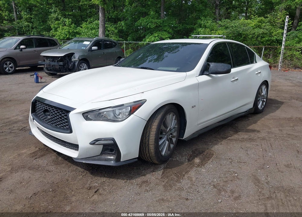 2018 INFINITI Q50 3.0T LUXE VIN: JN1EV7AR1JM430534