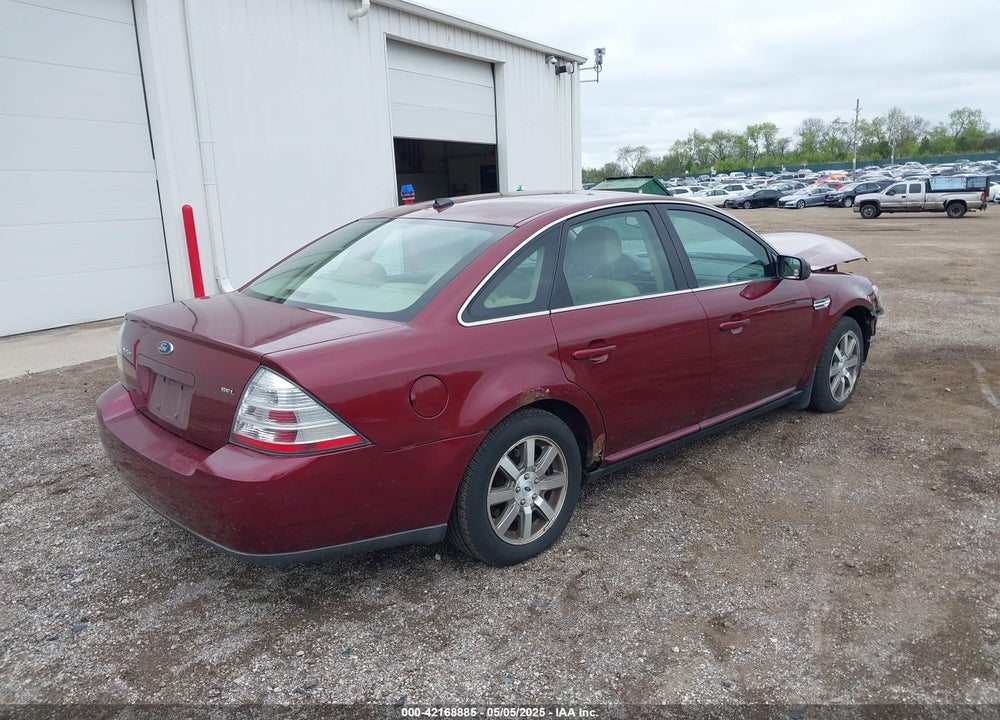 2008 FORD TAURUS SEL VIN: 1FAHP24W08G175687
