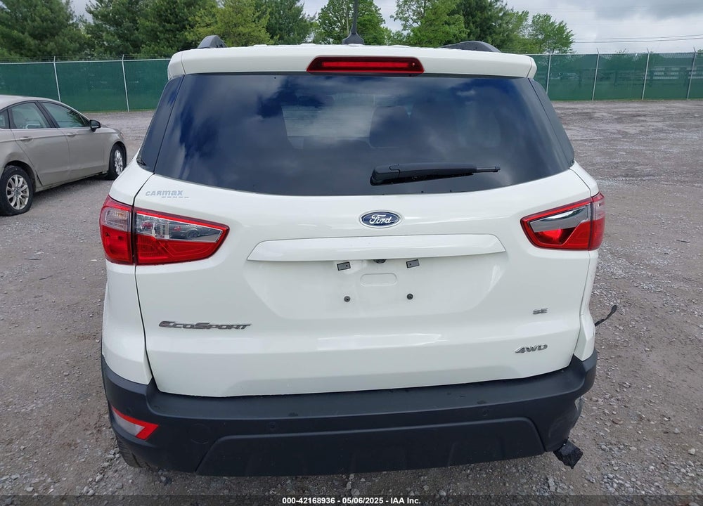 2022 FORD ECOSPORT SE VIN: MAJ6S3GL5NC474320
