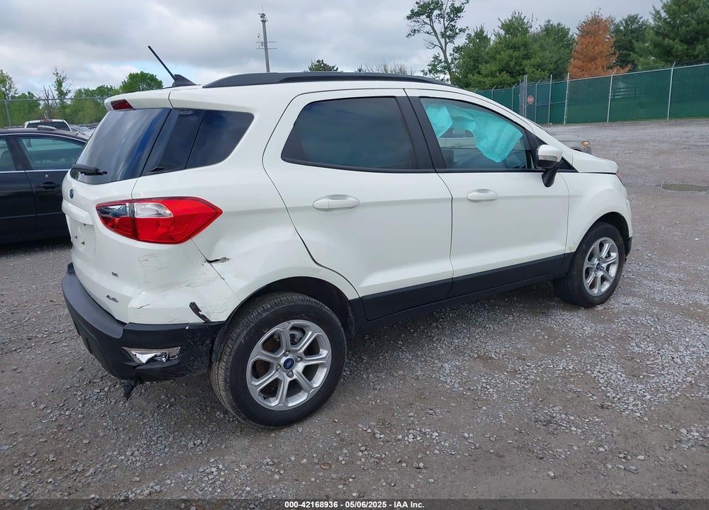 2022 FORD ECOSPORT SE VIN: MAJ6S3GL5NC474320