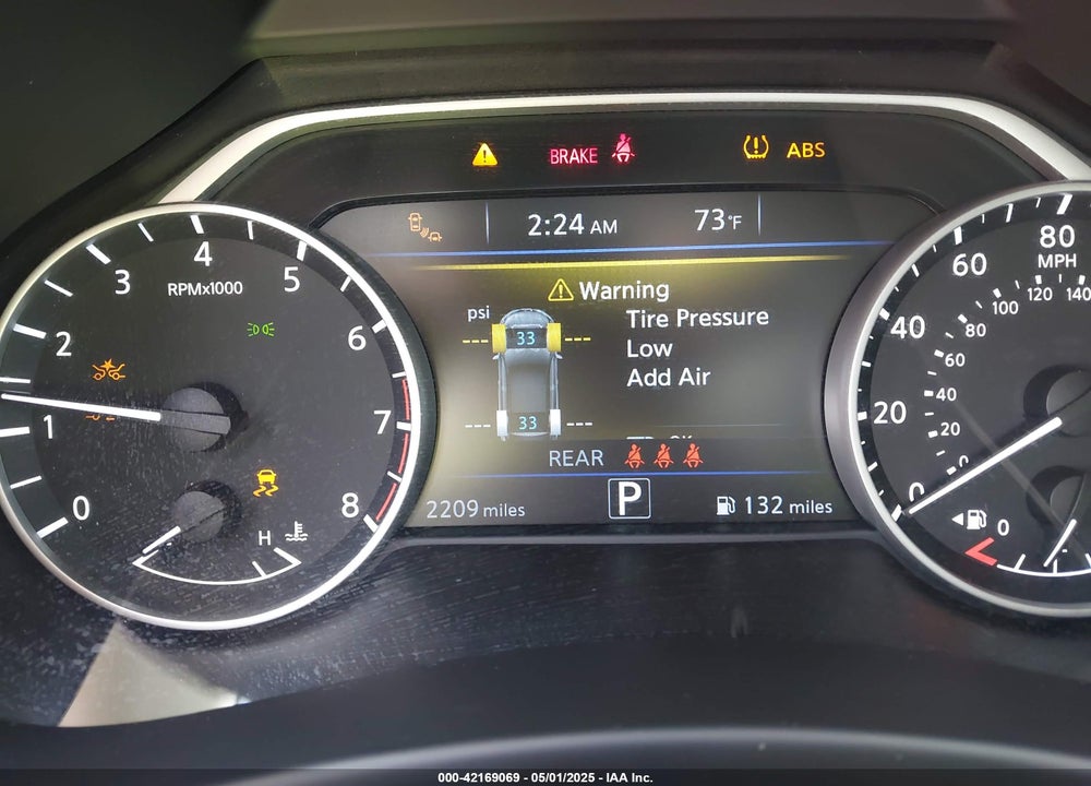 2024 NISSAN MURANO SV FWD VIN: 5N1AZ2BJ2RC104685