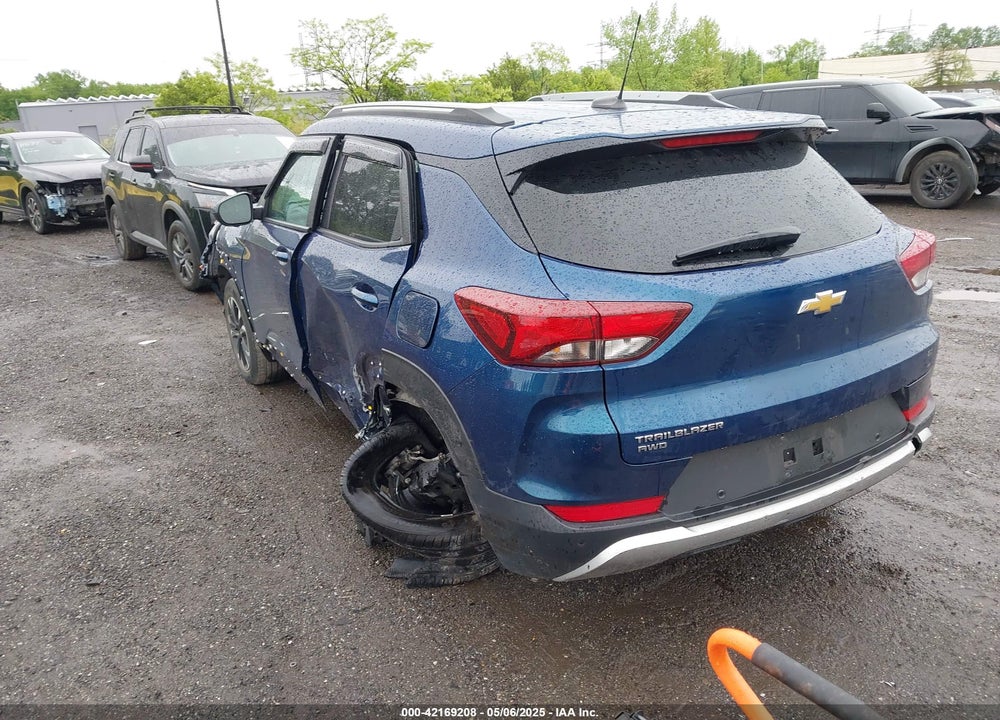 2021 CHEVROLET TRAILBLAZER VIN: KL79MRSLXMB063783