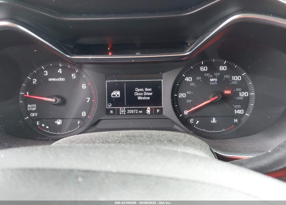 2021 CHEVROLET TRAILBLAZER VIN: KL79MRSLXMB063783