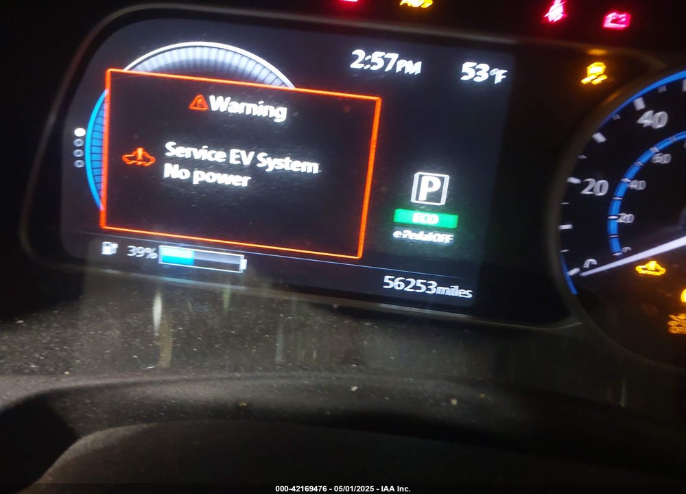 2019 NISSAN LEAF VIN: 1N4BZ1CP7KC317374