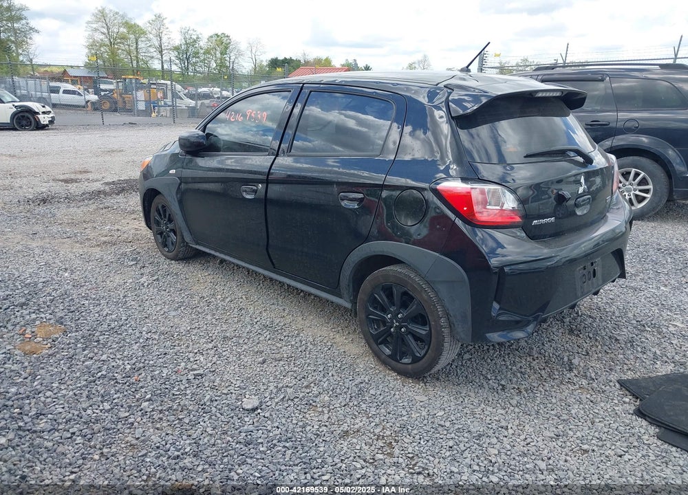 2024 MITSUBISHI MIRAGE BLACK EDITION VIN: ML32AWHJ0RH004427