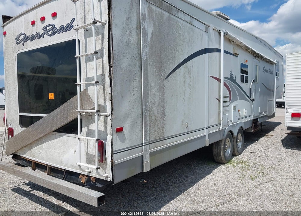 2004 PILGRIM OPEN ROAD 5TH WHEEL TRAVEL TRAILER VIN: 5L4FR402841004718