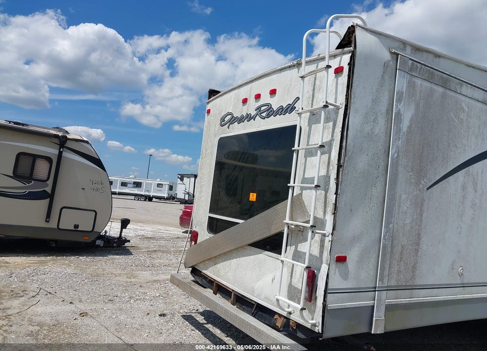 2004 PILGRIM OPEN ROAD 5TH WHEEL TRAVEL TRAILER VIN: 5L4FR402841004718