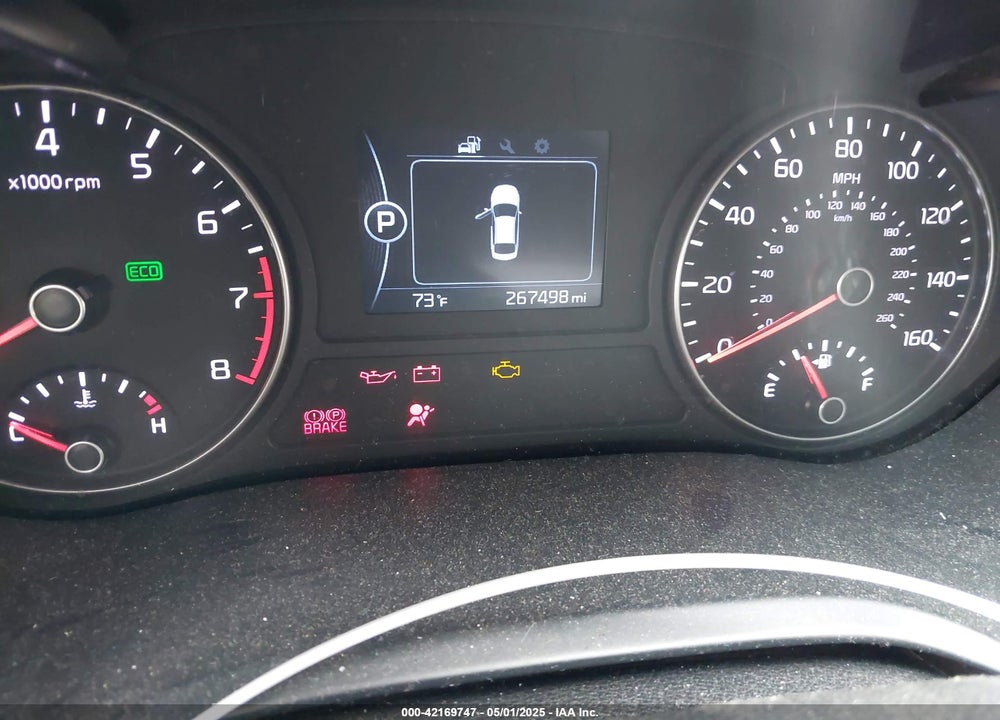 2016 KIA OPTIMA VIN: KNAGT4L30G5070000