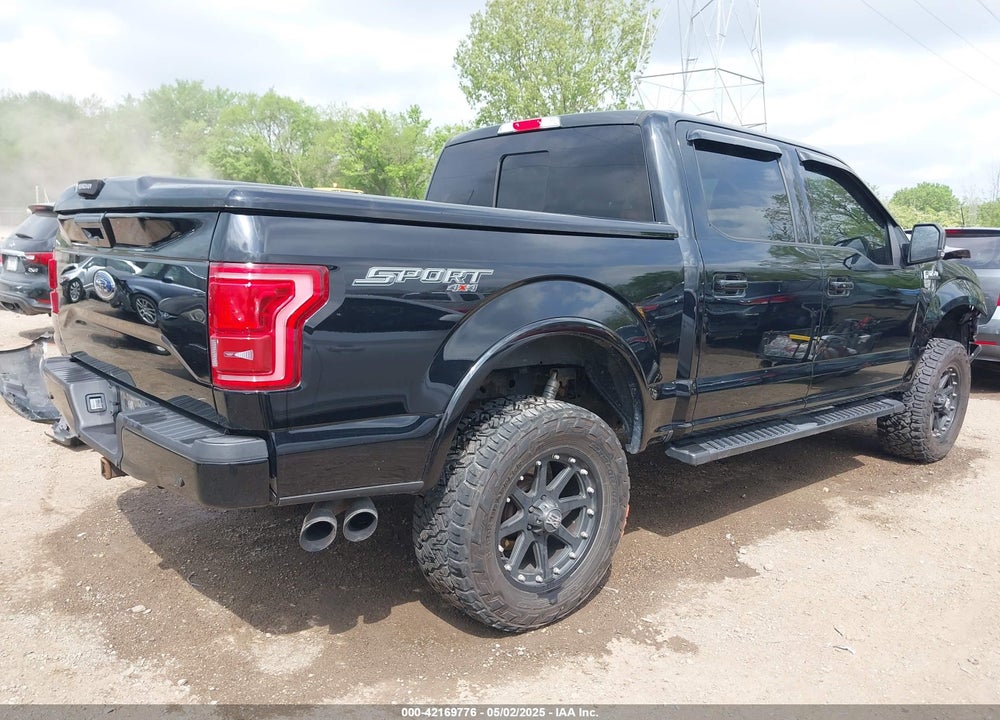 2016 FORD F-150 LARIAT VIN: 1FTEW1EG4GFB76847