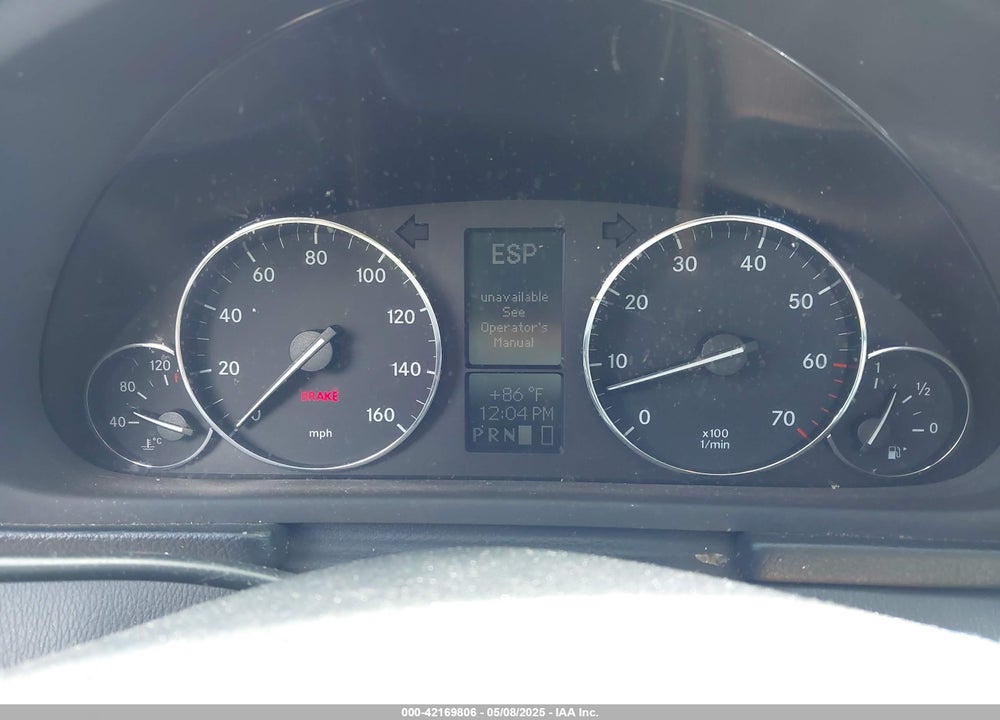 2005 MERCEDES-BENZ C 230 KOMPRESSOR SPORT VIN: WDBRF40JX5A796276