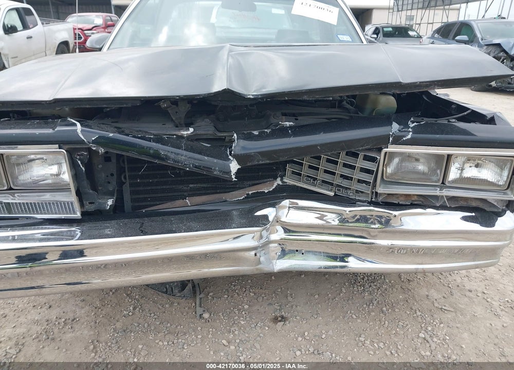 1986 CHEVROLET EL CAMINO VIN: 3GCCW80H3GS912687