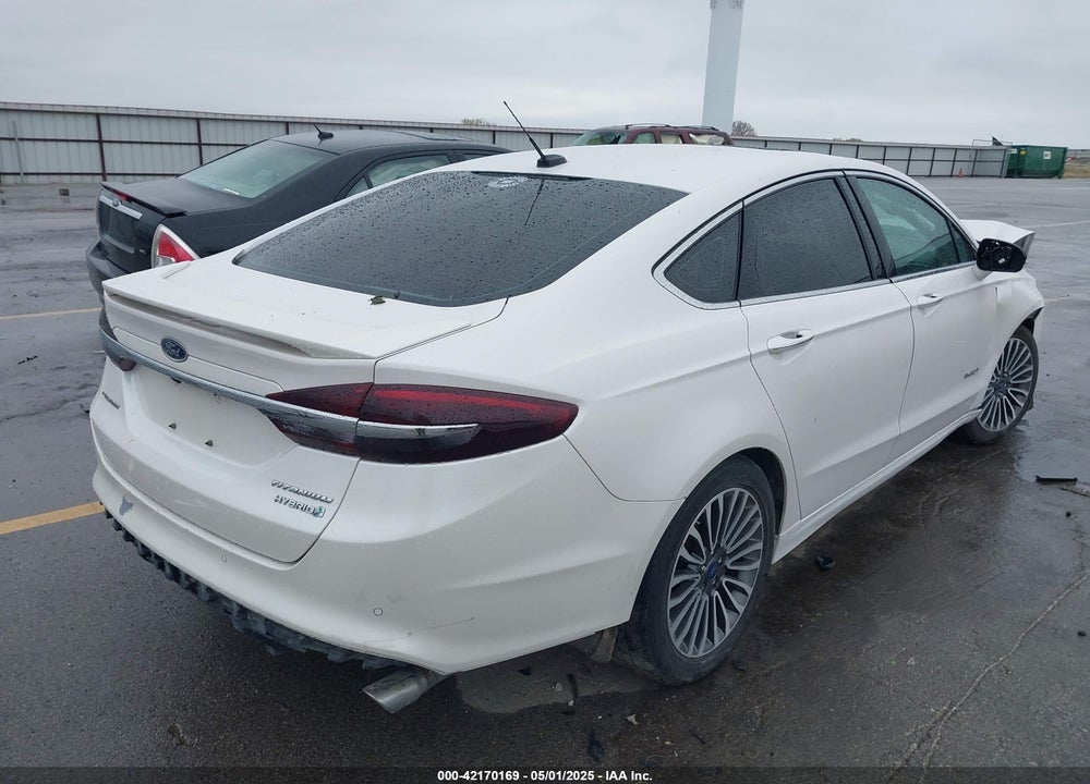 2017 FORD FUSION HYBRID TITANIUM VIN: 3FA6P0RUXHR317572