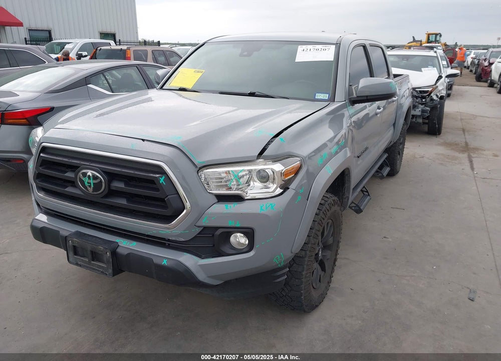 2021 TOYOTA TACOMA DOUBLE CAB/SR/SR5 VIN: 5TFAX5GNXMX191938