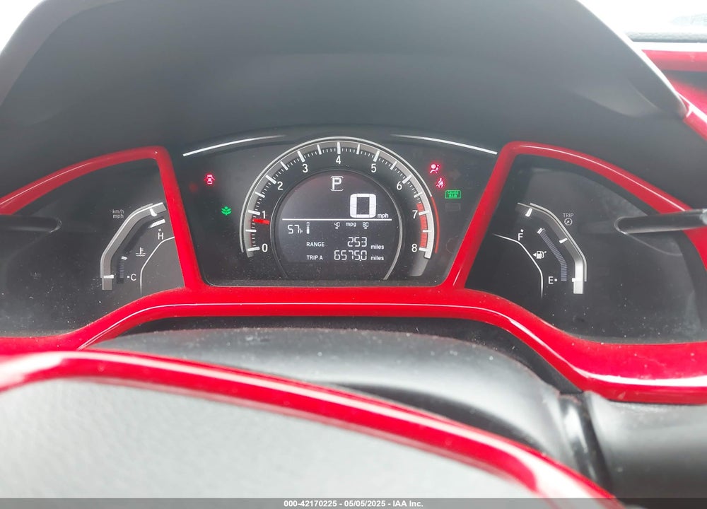 2016 HONDA CIVIC VIN: 2HGFC2F53GH543205