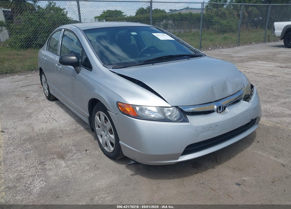 2008 HONDA CIVIC LX VIN: 1HGFA16558L103040