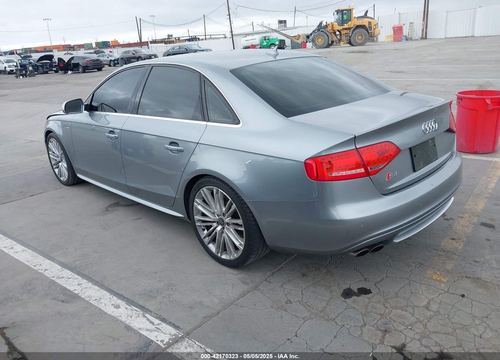 2011 AUDI S4 3.0 PREMIUM PLUS VIN: WAUKGAFLXBA001517