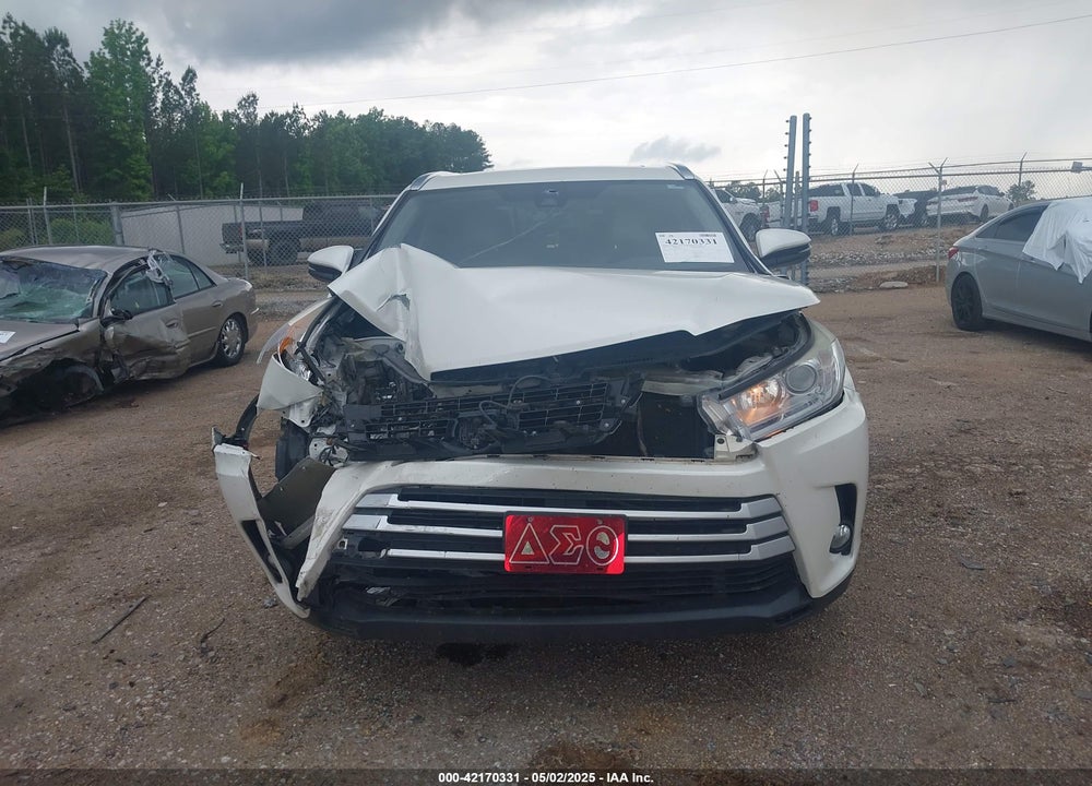 2017 TOYOTA HIGHLANDER VIN: 5TDKZRFH2HS517308