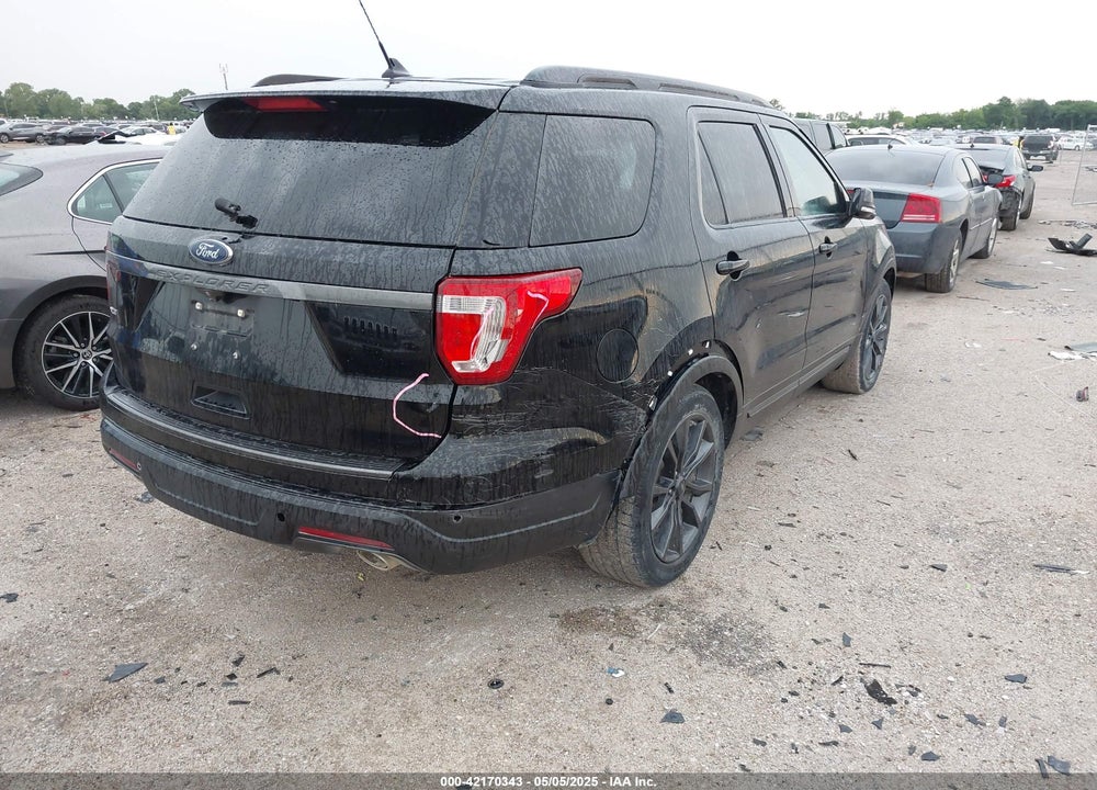 2018 FORD EXPLORER XLT VIN: 1FM5K7D89JGA54989