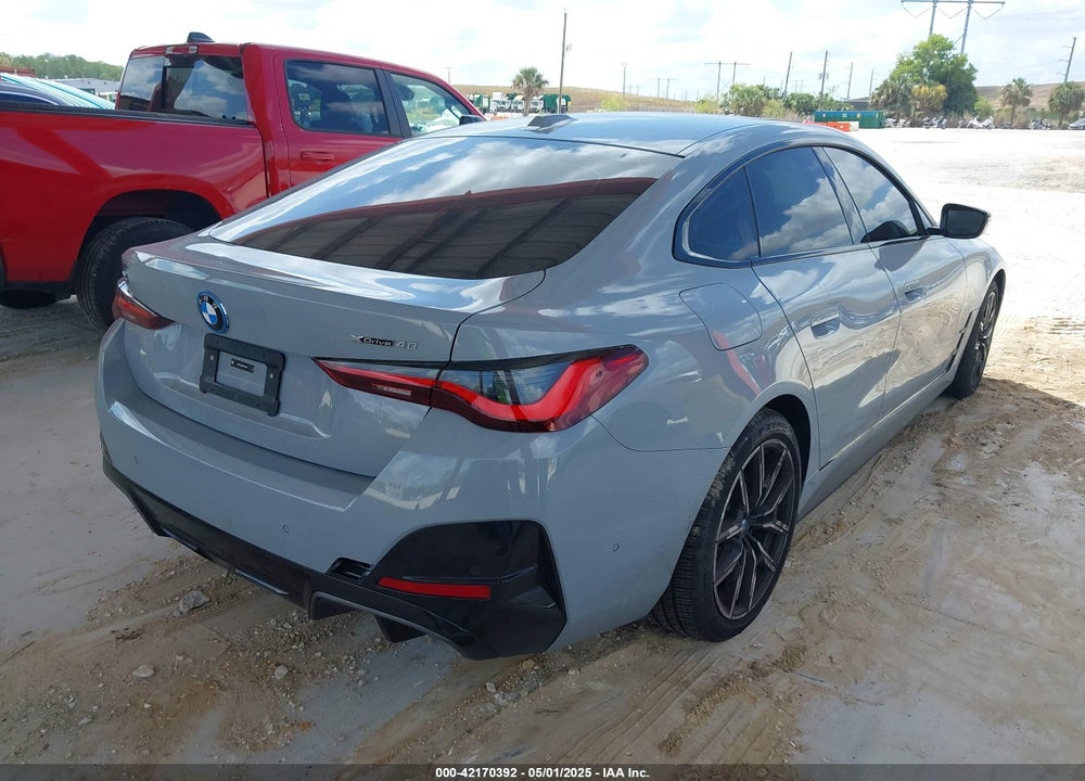 2025 BMW I4 XDRIVE40 VIN: WBY43HD02SFU51432