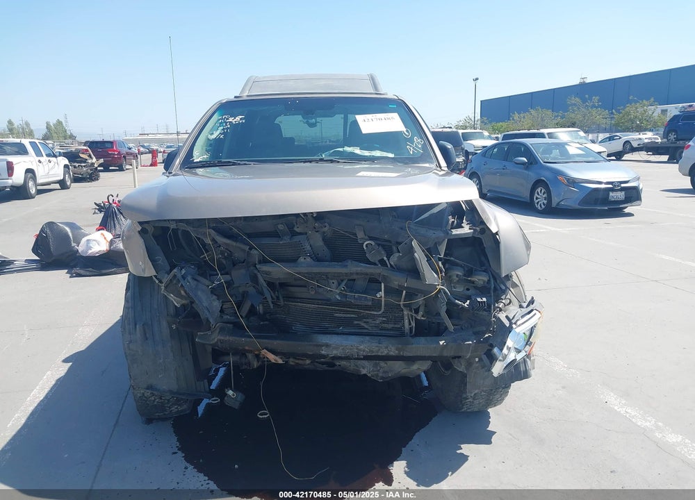 2008 NISSAN XTERRA S VIN: 5N1AN08W88C519320