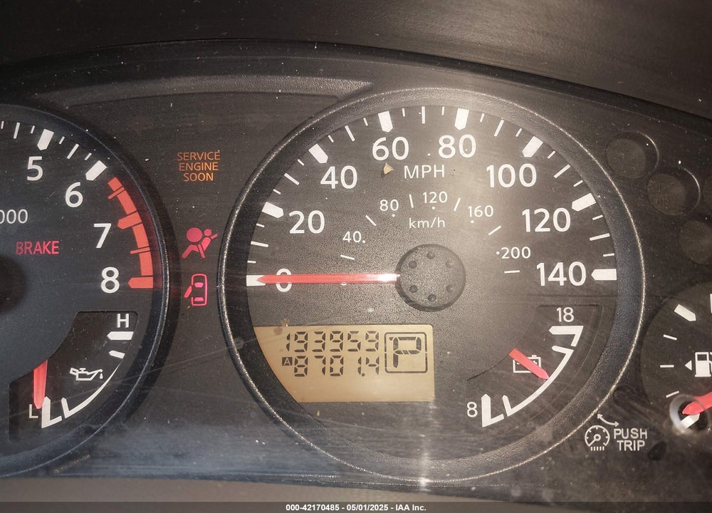 2008 NISSAN XTERRA S VIN: 5N1AN08W88C519320