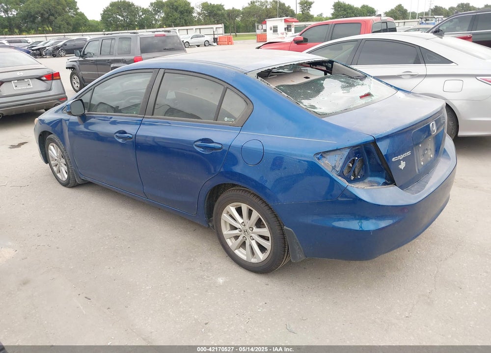 2012 HONDA CIVIC VIN: 2HGFB2F87CH512515