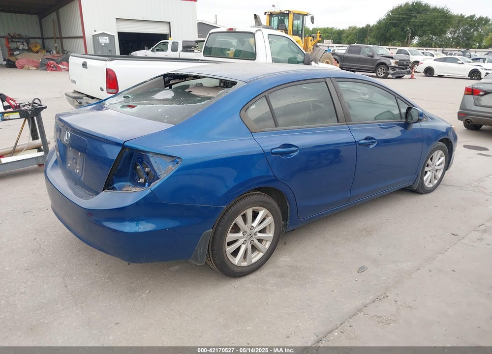 2012 HONDA CIVIC VIN: 2HGFB2F87CH512515