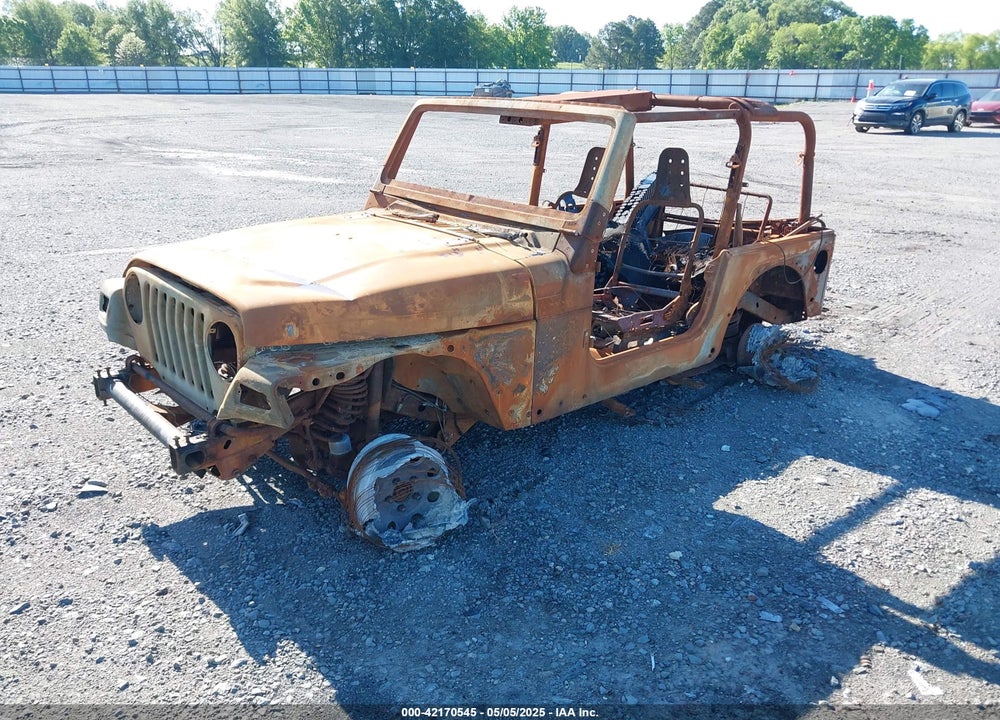 1997 JEEP WRANGLER SE VIN: 1J4FY29P1VP427579
