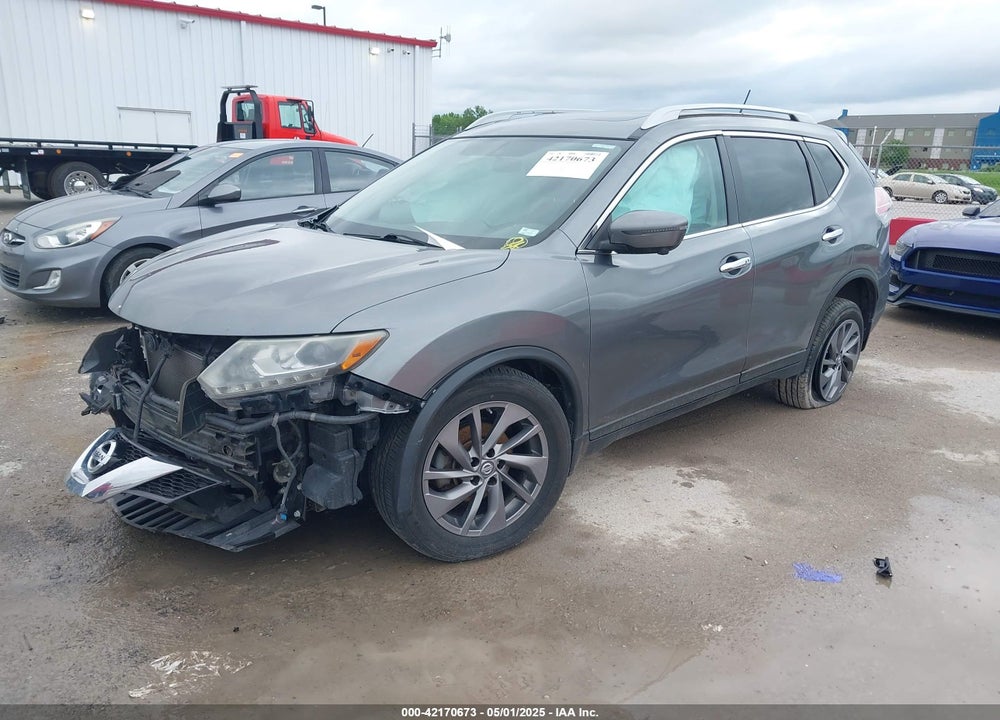 2016 NISSAN ROGUE SL VIN: 5N1AT2MV8GC736573