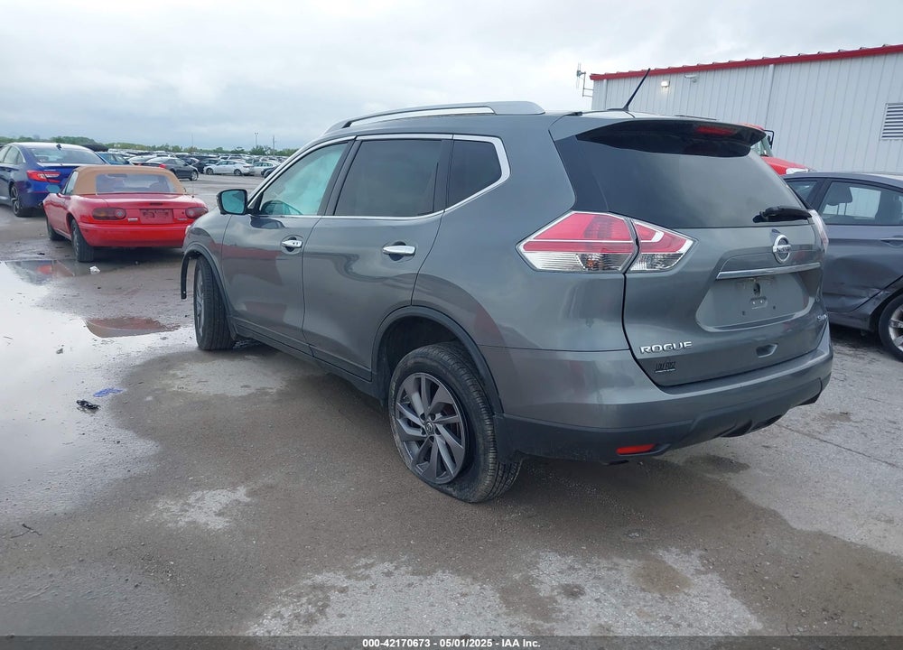 2016 NISSAN ROGUE SL VIN: 5N1AT2MV8GC736573