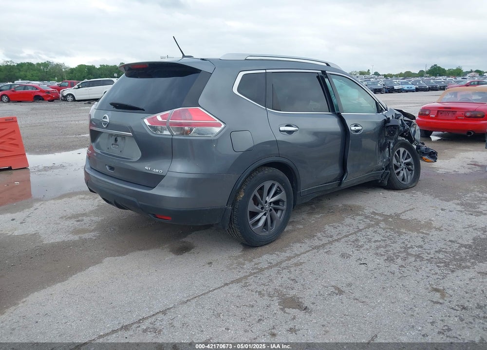 2016 NISSAN ROGUE SL VIN: 5N1AT2MV8GC736573