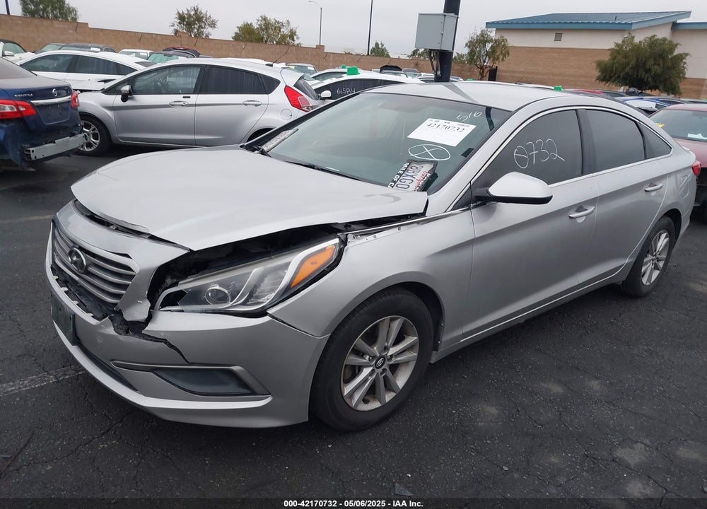 2016 HYUNDAI SONATA SE VIN: 5NPE24AF4GH342140