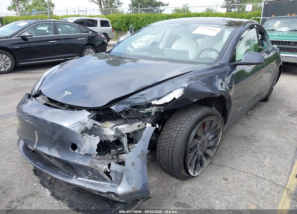 2023 TESLA MODEL 3 PERFORMANCE DUAL MOTOR ALL-WHEEL DRIVE VIN: 5YJ3E1EC7PF420907