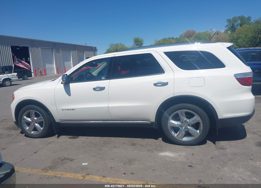 2012 DODGE DURANGO CITADEL VIN: 1C4SDJET0CC100625
