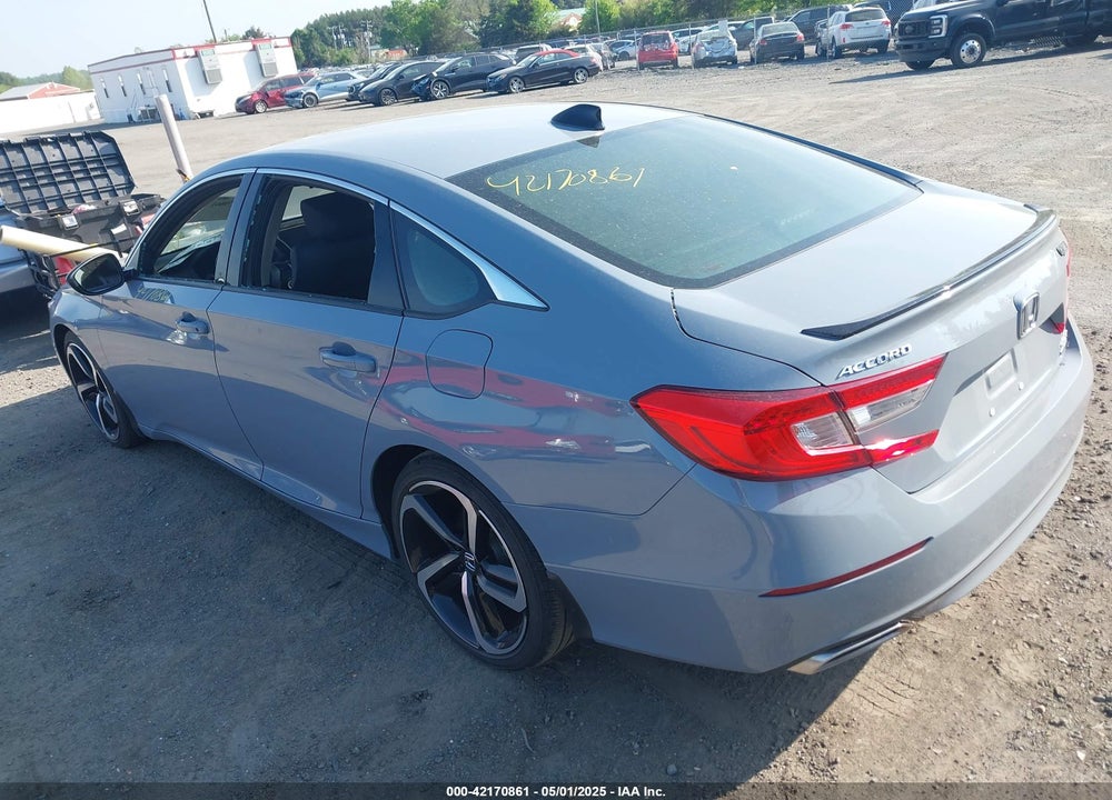 2022 HONDA ACCORD VIN: 1HGCV1F49NA120090
