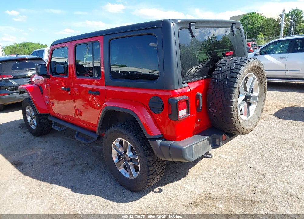 2019 JEEP WRANGLER UNLIMITED SAHARA 4X4 VIN: 1C4HJXEG7KW551864