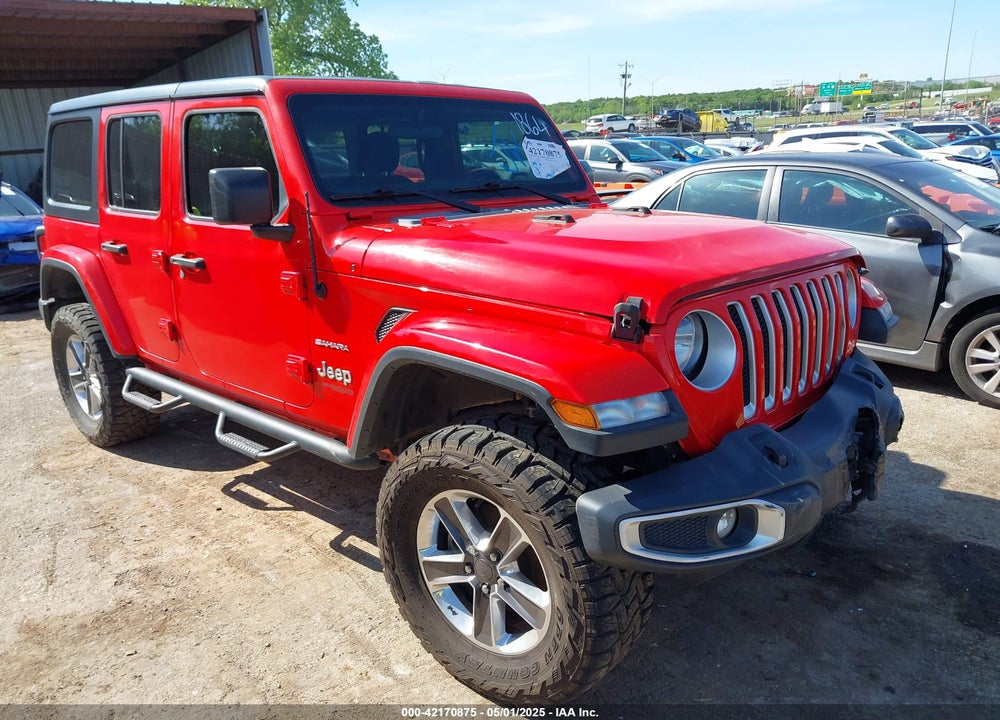 2019 JEEP WRANGLER UNLIMITED SAHARA 4X4 VIN: 1C4HJXEG7KW551864