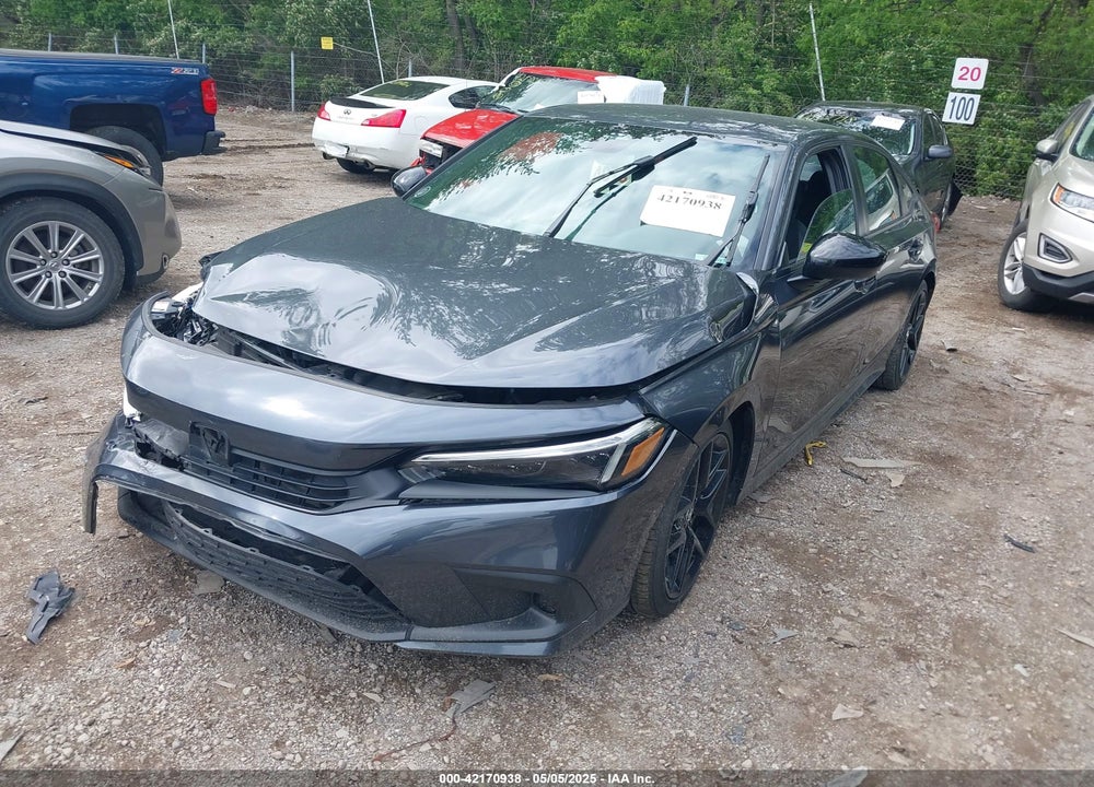 2022 HONDA CIVIC SPORT VIN: 2HGFE2F52NH610898