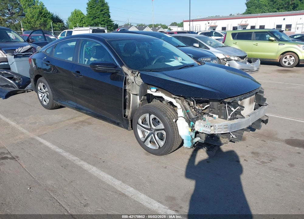 2018 HONDA CIVIC LX VIN: 19XFC2F57JE013384