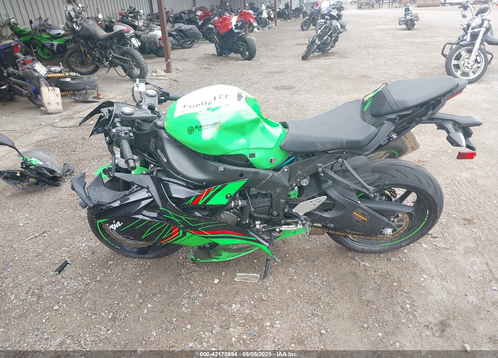 2023 KAWASAKI ZX636 K VIN: JKBZXJH1XPA018067