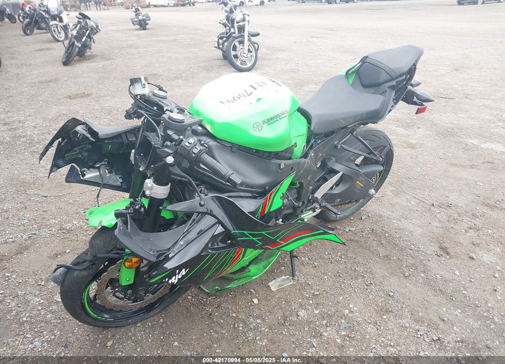 2023 KAWASAKI ZX636 K VIN: JKBZXJH1XPA018067