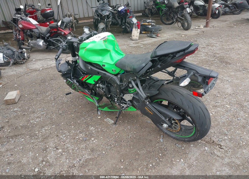 2023 KAWASAKI ZX636 K VIN: JKBZXJH1XPA018067