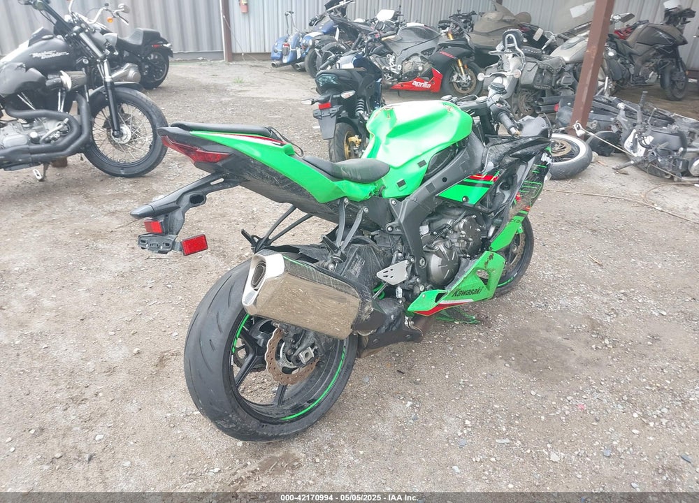 2023 KAWASAKI ZX636 K VIN: JKBZXJH1XPA018067