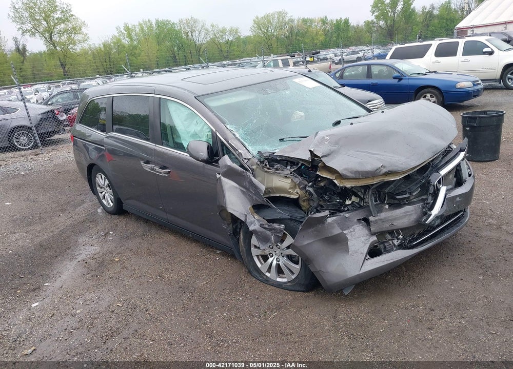 2015 HONDA ODYSSEY EX-L VIN: 5FNRL5H64FB008858