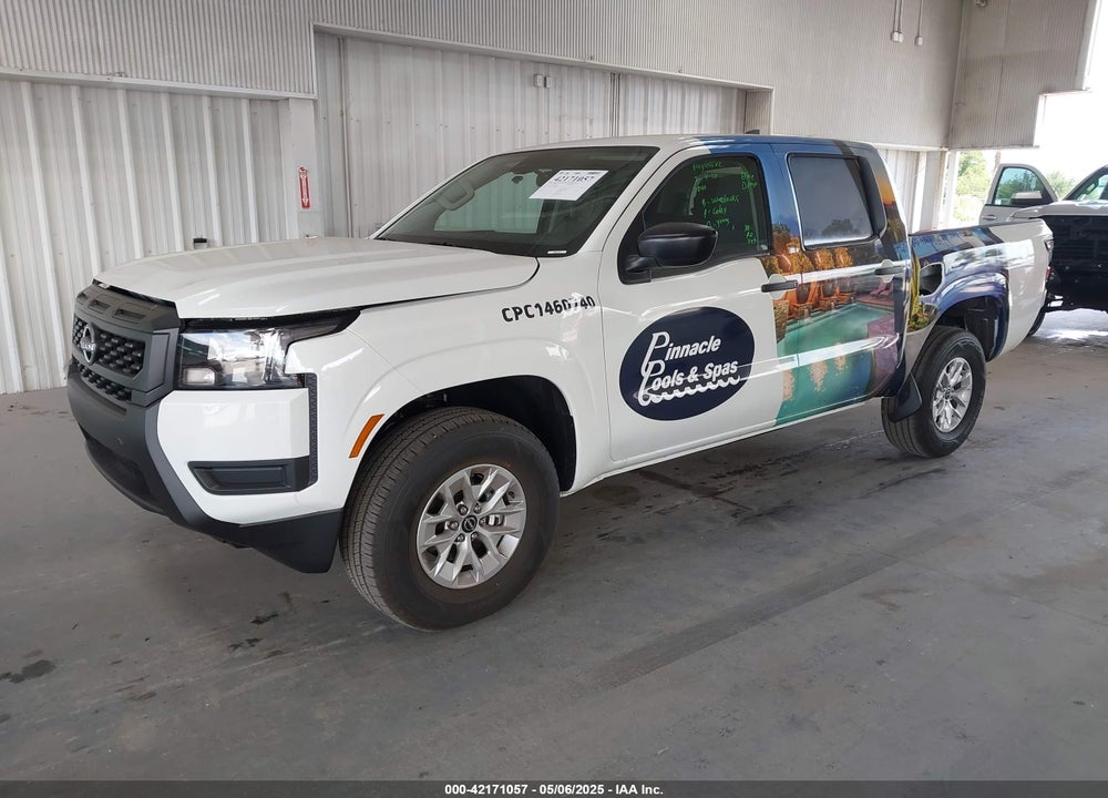 2025 NISSAN FRONTIER S 4X4 VIN: 1N6ED1EKXSN601669