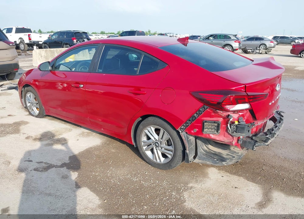 2019 HYUNDAI ELANTRA SEL VIN: KMHD84LF0KU888631